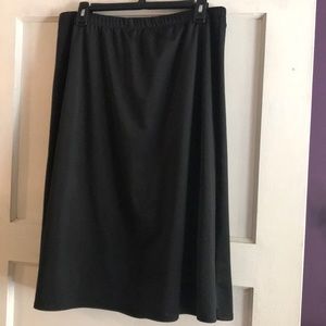 Black Athletic Skirt w/ Leggings